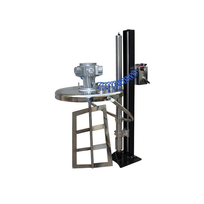 Gallon Pneumatic Mixer With Stainless Steel Lid factory Gallon Pneumatic Mixer With Stainless Steel Lid factory